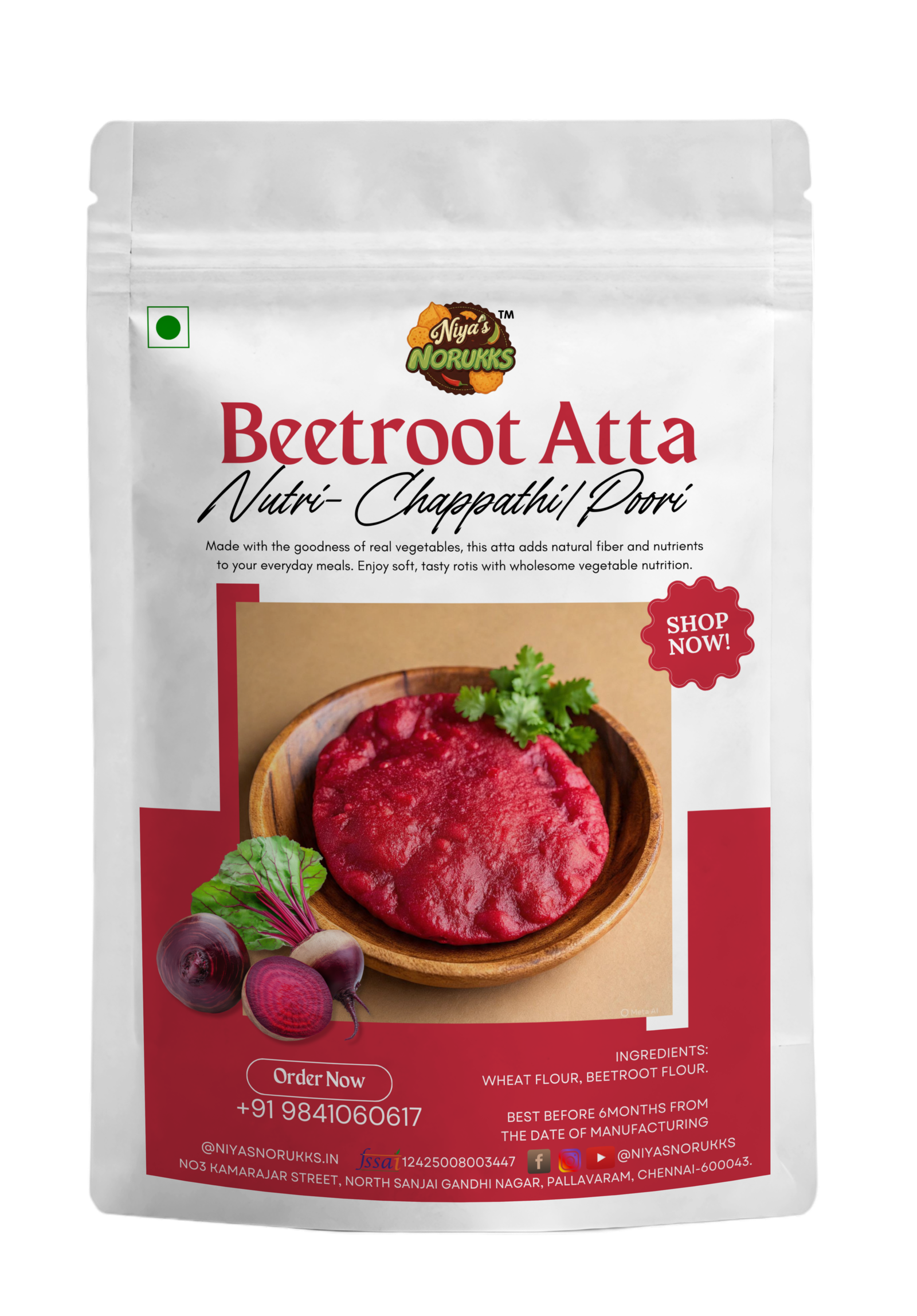 Beetroor Atta