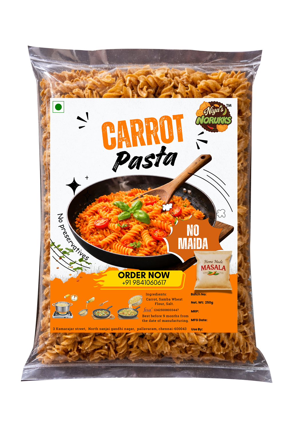 Carrot pasta 01