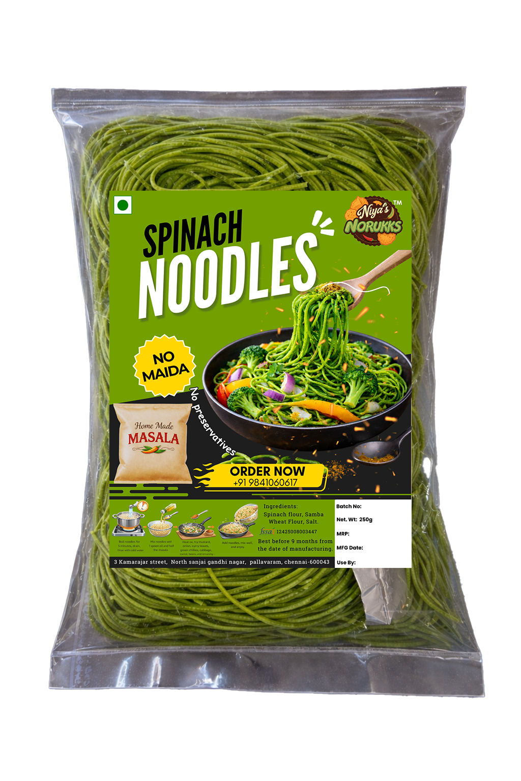 Spinach Noodles 01