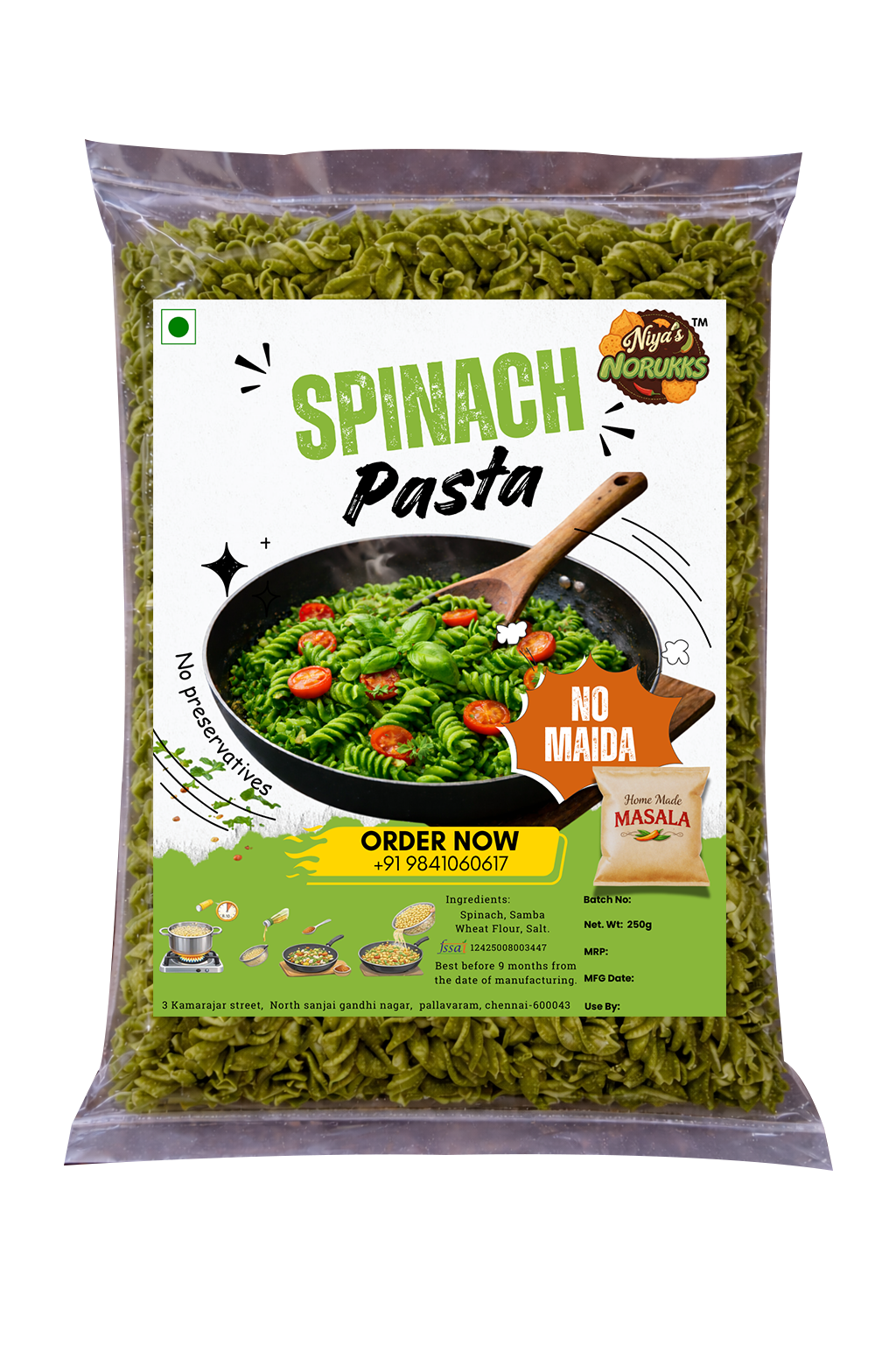 Spinach Pasta 01