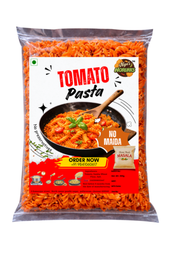 Tomato Pasta {No Maida}