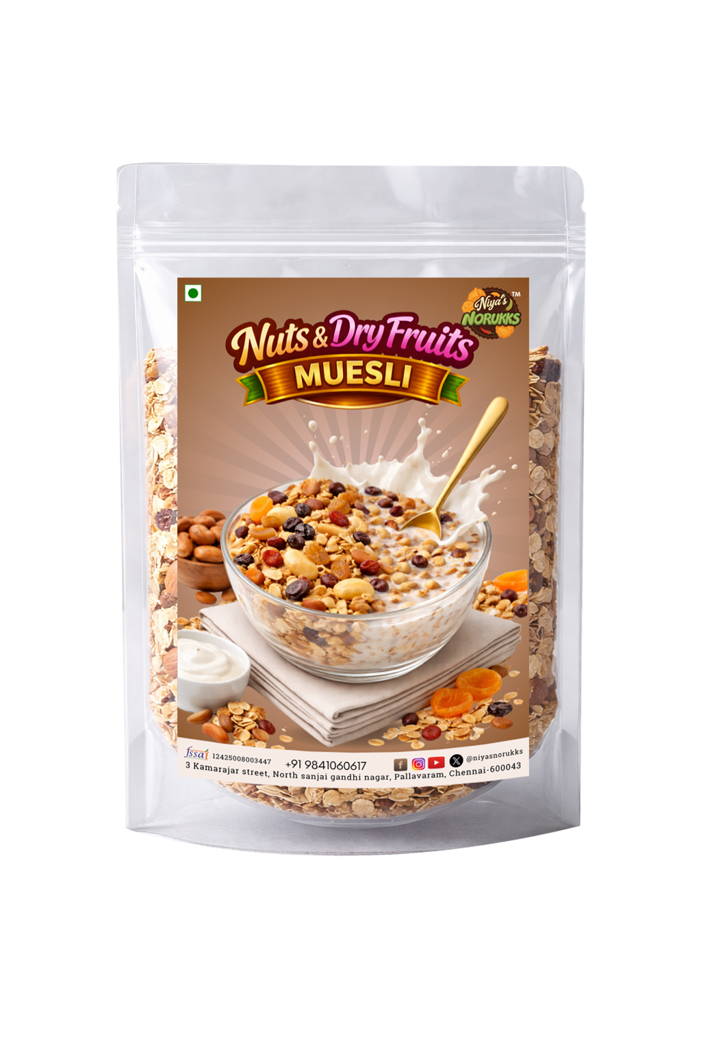 Nuts and Dry Fruits Muesli